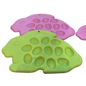 2pack of Bunny shaped egg trays